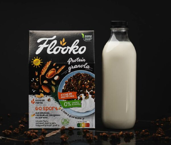 Crunchy granola Flooko GoSport aux amandes, cacahuètes et oléagineux