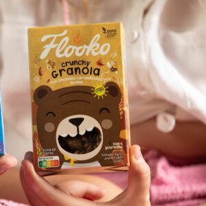 Pocket Crunchy granola Flooko aux amandes caramélisées au miel 35g